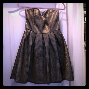 Homecoming short strapless cocktail dress. Size S